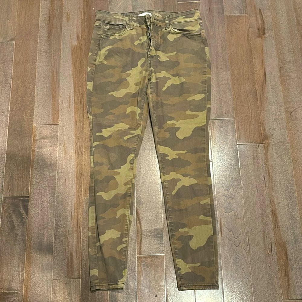 High rise army jeggings
